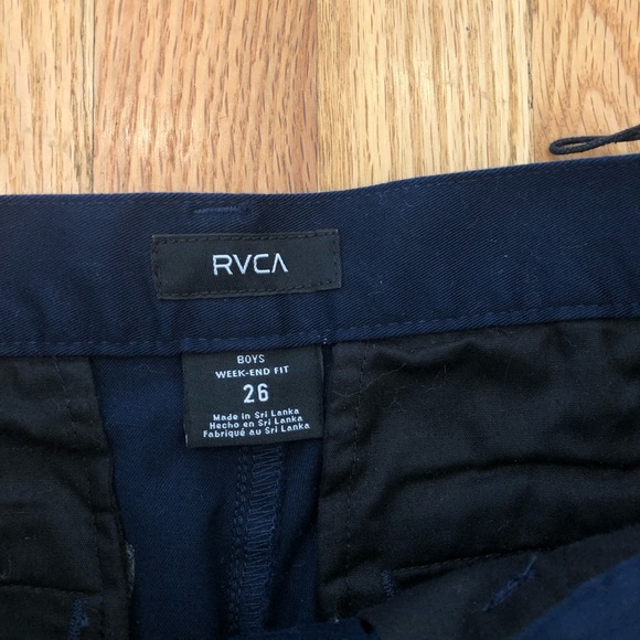 RVCA  Weekend Short - Chino style can be used for school uniform! - Picture 3 of 3